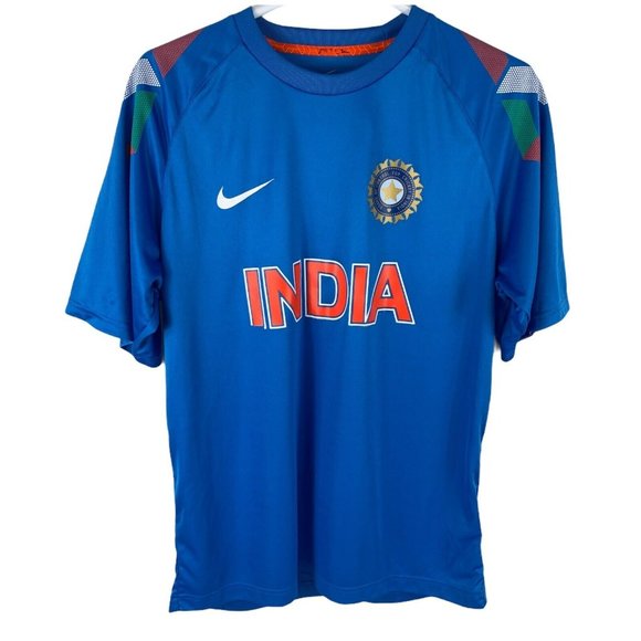 Nike Shirts Official Authentic Nike India Cricket Jersey Poshmark